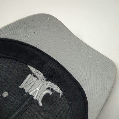 Gray Baseball Cap One Size NYC Statue of Liberty 1886 Mesh Made in USA Hat