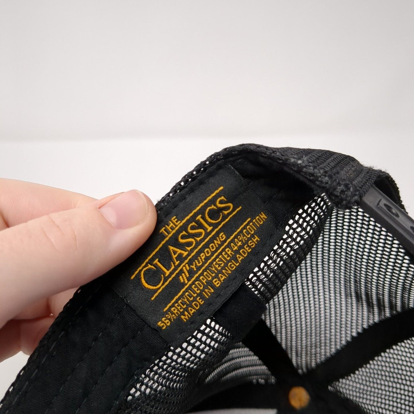 Tamba Snapback Trucker Hat Gray One Size Adjustable Mesh Back Classics Yupoong