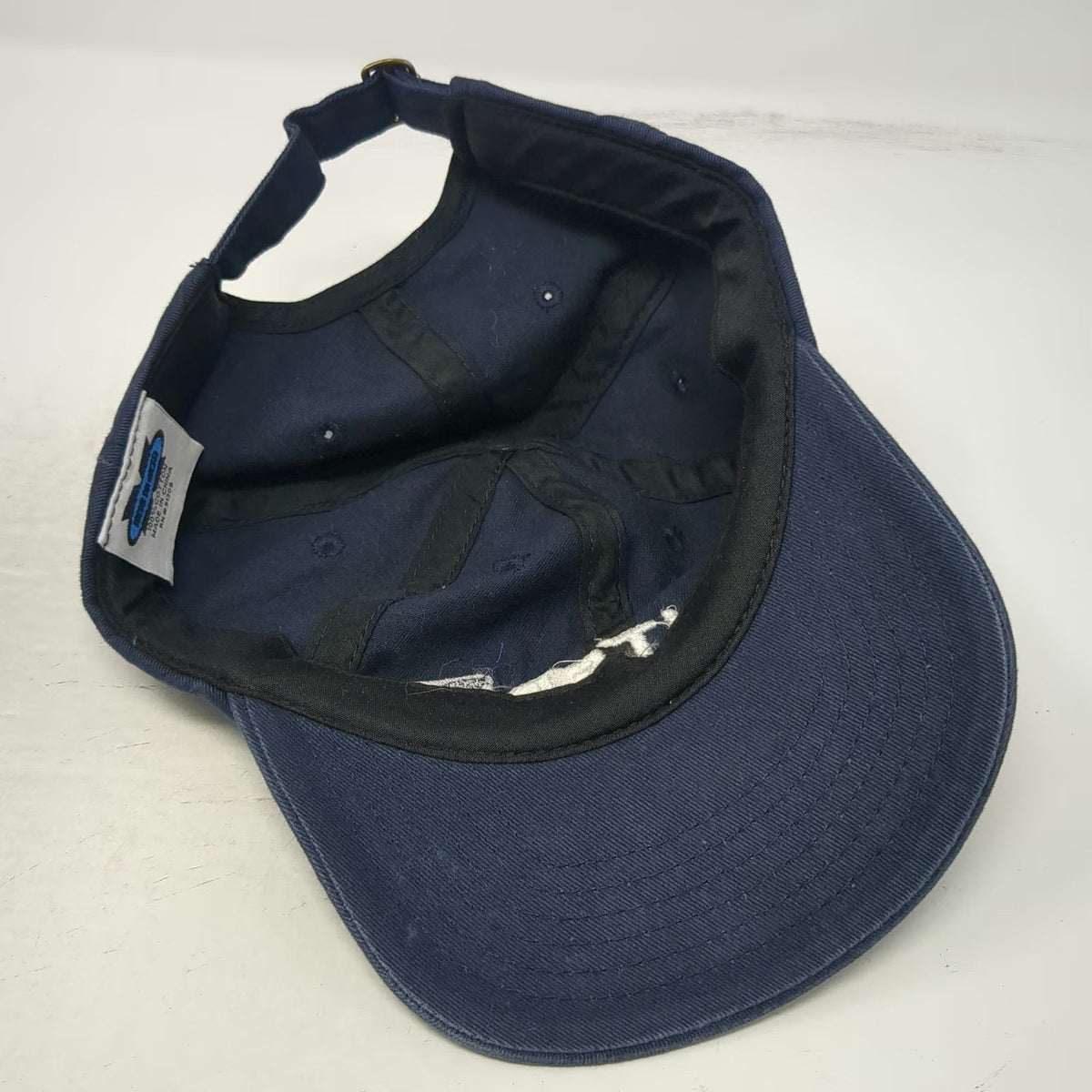 K-CIG Baseball Cap Blue One Size United Airlines Logo Embroidered Cotton Hat