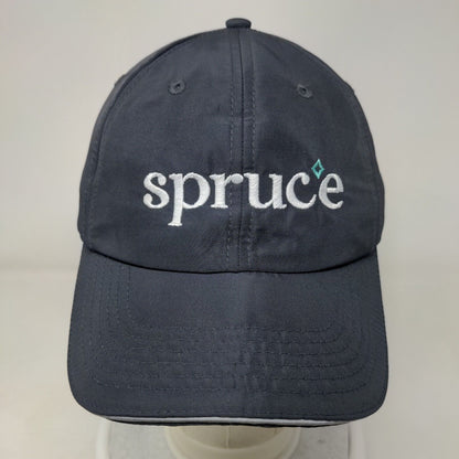 Spruce Strapback Hat Blue One Size Adjustable Embroidered Core 365