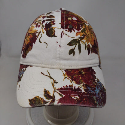 Unbranded Strapback Hat Multicolor OSFM Adjustable Floral 6 Panel