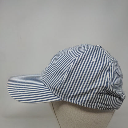 Unbranded Strapback Hat Multicolor Striped Adjustable 6 Panel Blank