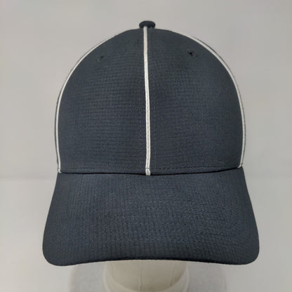 Under Armour Fitted Hat Black Large/XL Embroidered 6 Panel Piping