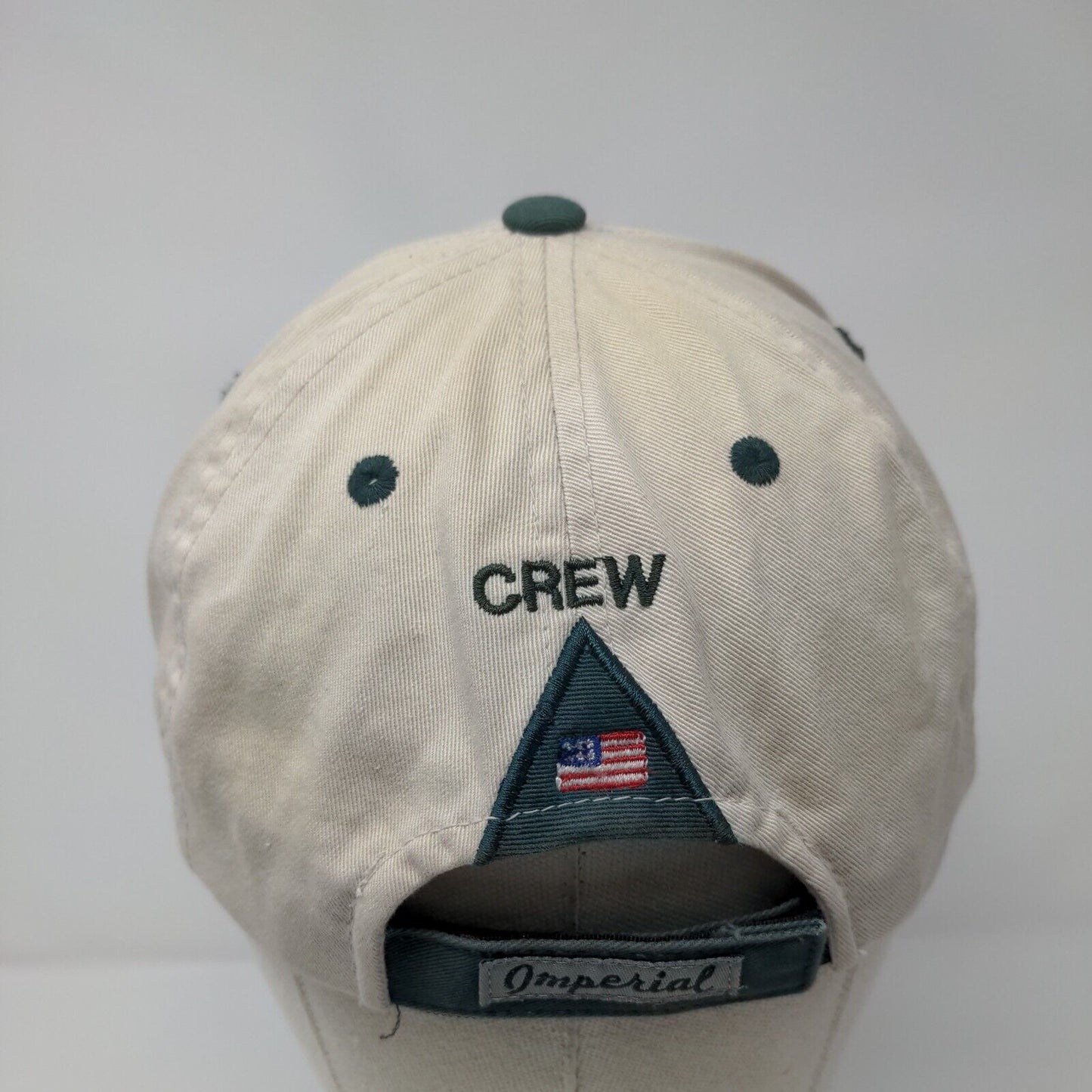 Waterfall Resort Alaska Strapback Hat Tan One Size Embroidered Imperial