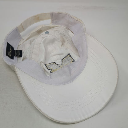 Port Authority Vikings White Baseball Cap One Size Strapback Polyester Mesh Hat