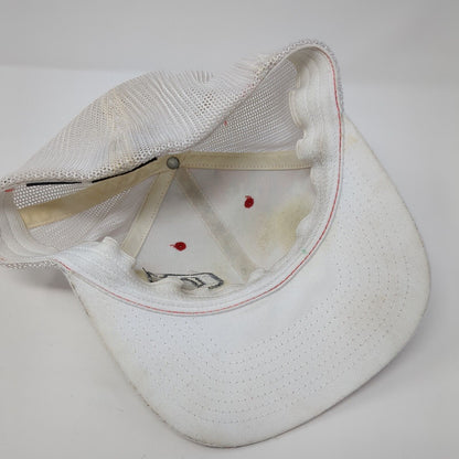 Pacific Headwear Fitted Mesh Back Trucker Hat Camo S-M Embroidered Logo