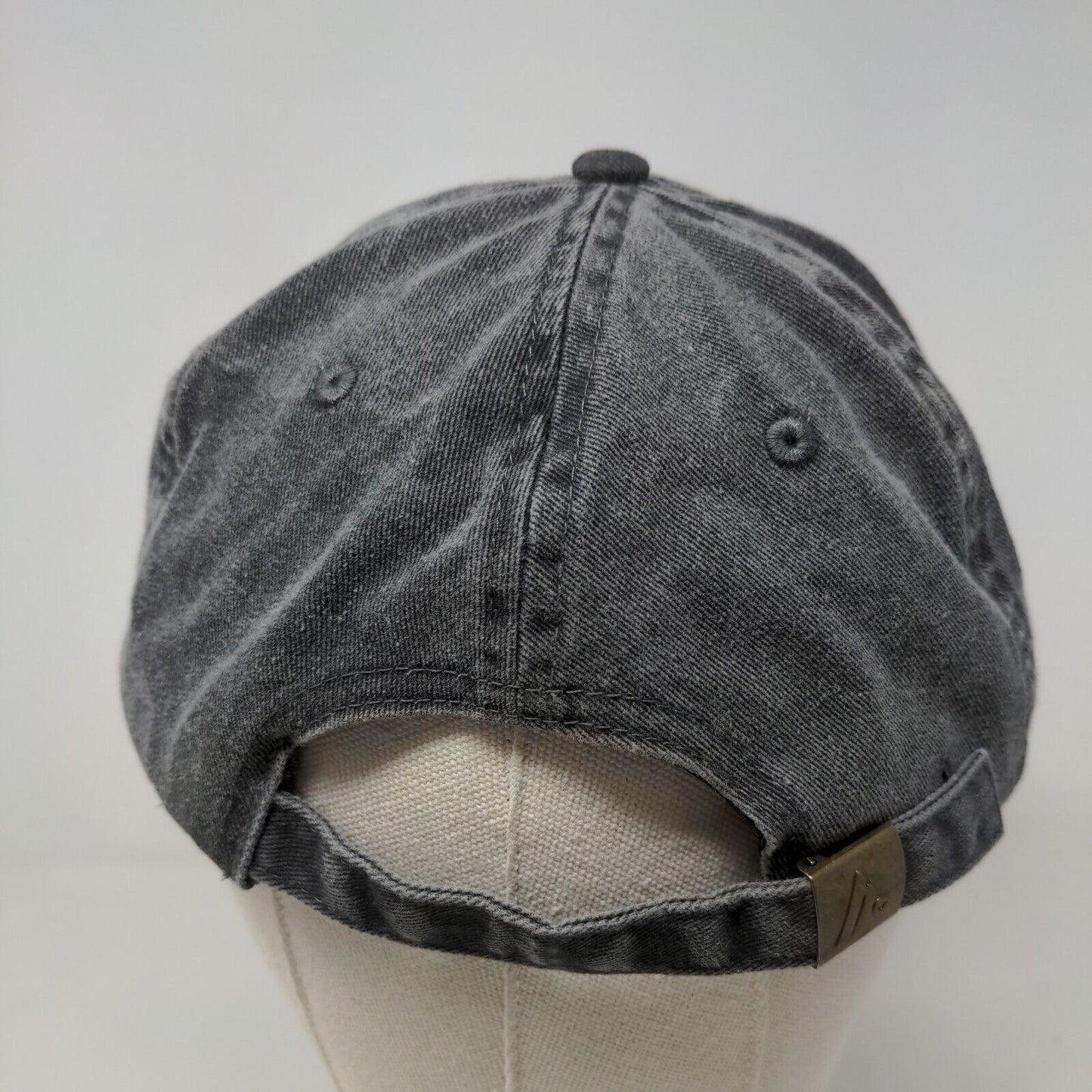 Unbranded Women's Slideback Hat Gray Size OSFA Embroidered Hockey Mom Cotton