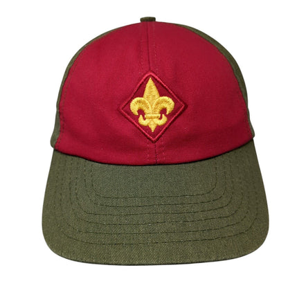 Boy Scouts of America Snapback Hat Multicolor S/M Adjustable Twill