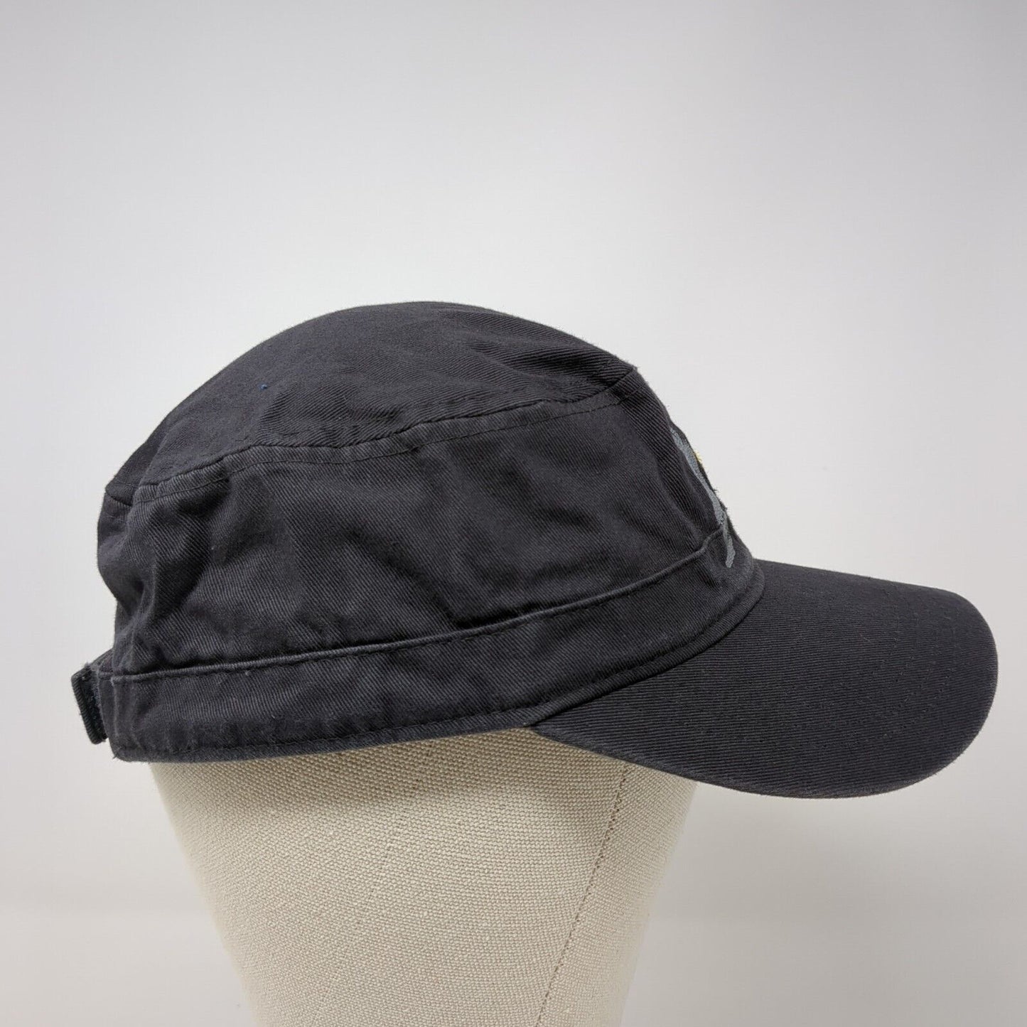 Mcnamee Colt Co. Strapback Cadet Army Cap Gray One Size Adjustable Embroidered