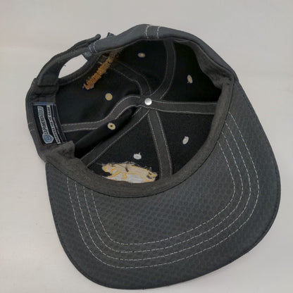Sabre Strapback Golf Hat Gray One Size Adjustable Embroidered Cap America