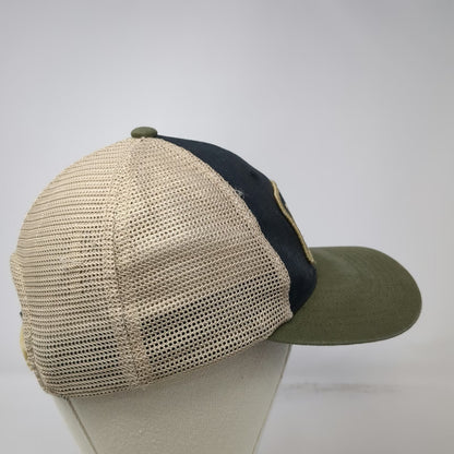 Howler Bros Trucker Hat Black Green Beige One Size Snapback Mesh Patch Outdoor