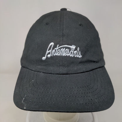 Antemesaris Slideback Hat Black One Size Embroidered Adjustable Big X