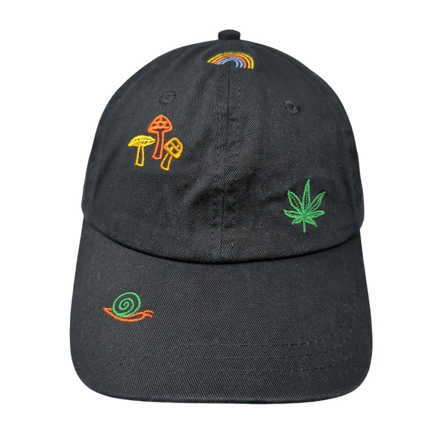 Empyre Slideback Hat Black One Size Adjustable Embroidered Embellished