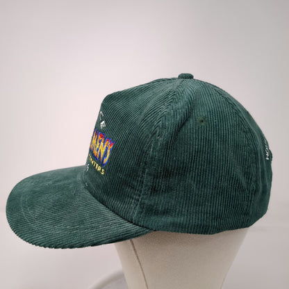 Lumbermens Building Centers Trucker Green One Size Corduroy Snapback Hat Work