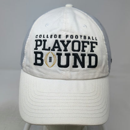 Nike Oregon Ducks NCAA Cap White Gray OSFM 2025 College Football Playoff Bound