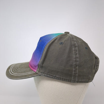 Bass Pro Shops Snapback Hat Multi One Size Gone Fishing Embroidered