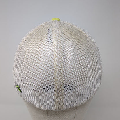 CL Fitted Trucker Hat Multi 6 7/8-7 3/8 Mesh Back Pro Model Pacific Headwear