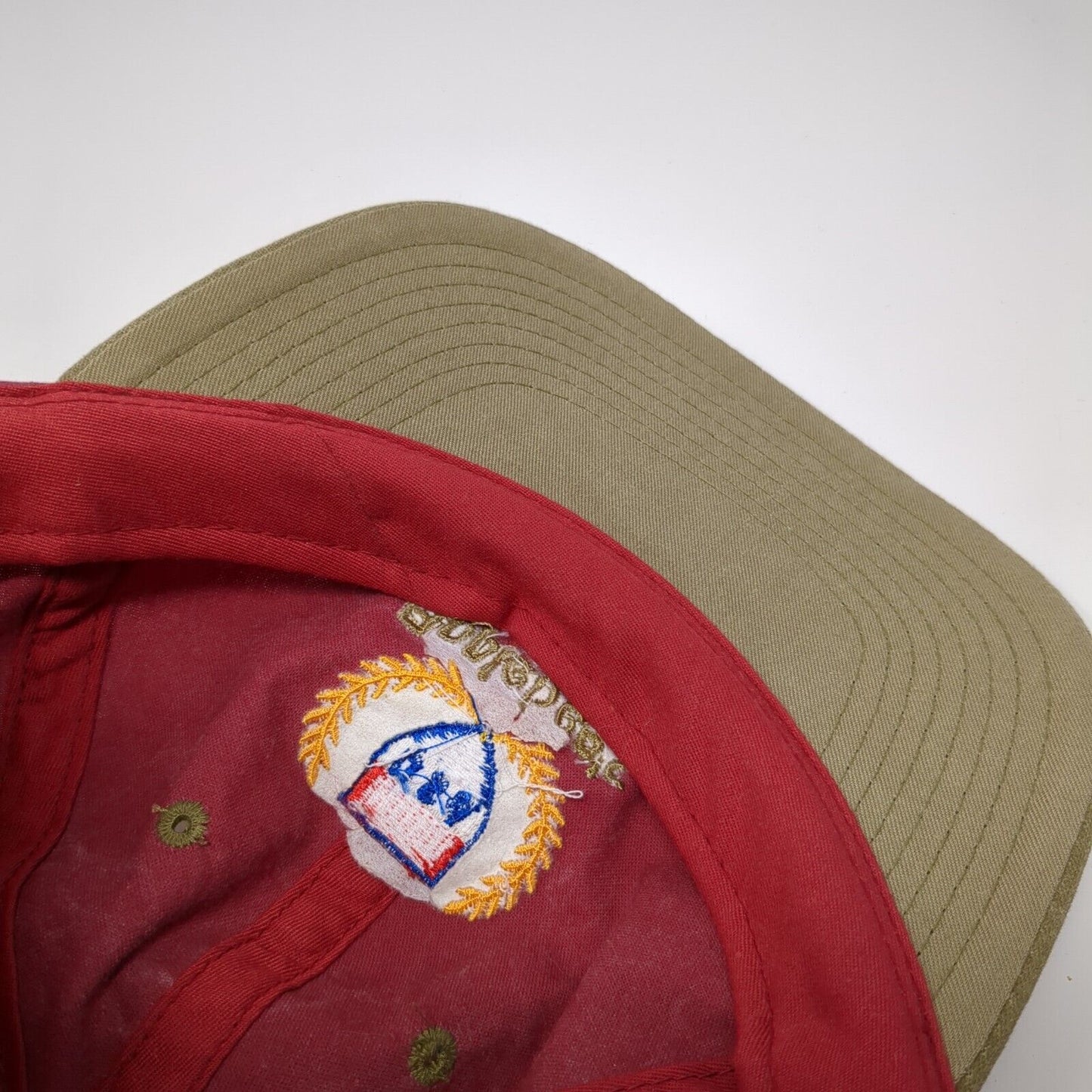 Applebee's USA Slideback Hat Multi One Size Adjustable Colorblock