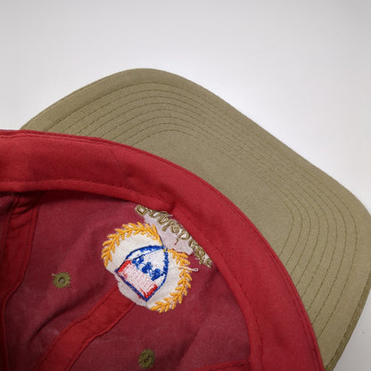 Applebee's USA Slideback Hat Multi One Size Adjustable Colorblock