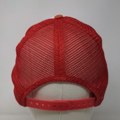 Boco Gear Men's Snapback Mesh Back Hat Zipp Graphic Logo Striped