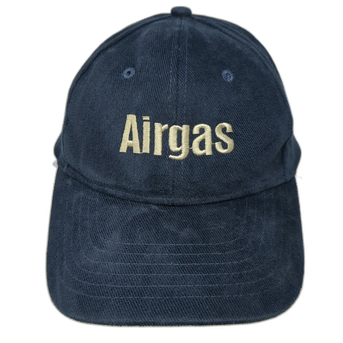 Port & Company Baseball Cap Blue One Size Airgas Logo Slideback Adjustable Hat