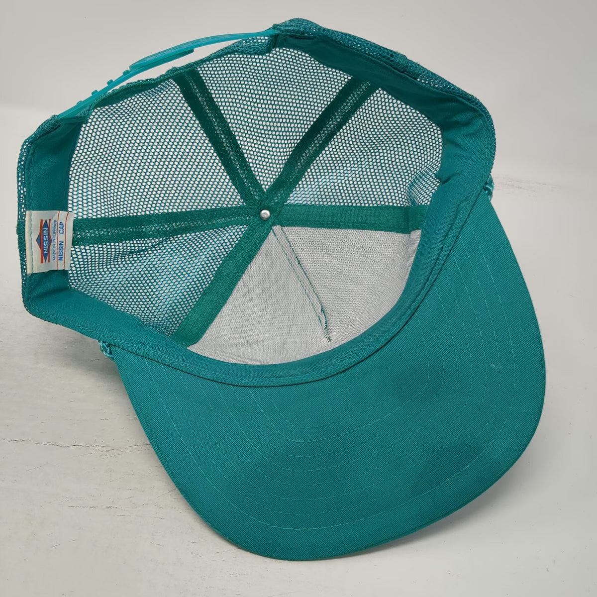 Nissin Trucker Hat Blue White One Size Mesh Snapback Heap Herders Caldwell Idaho