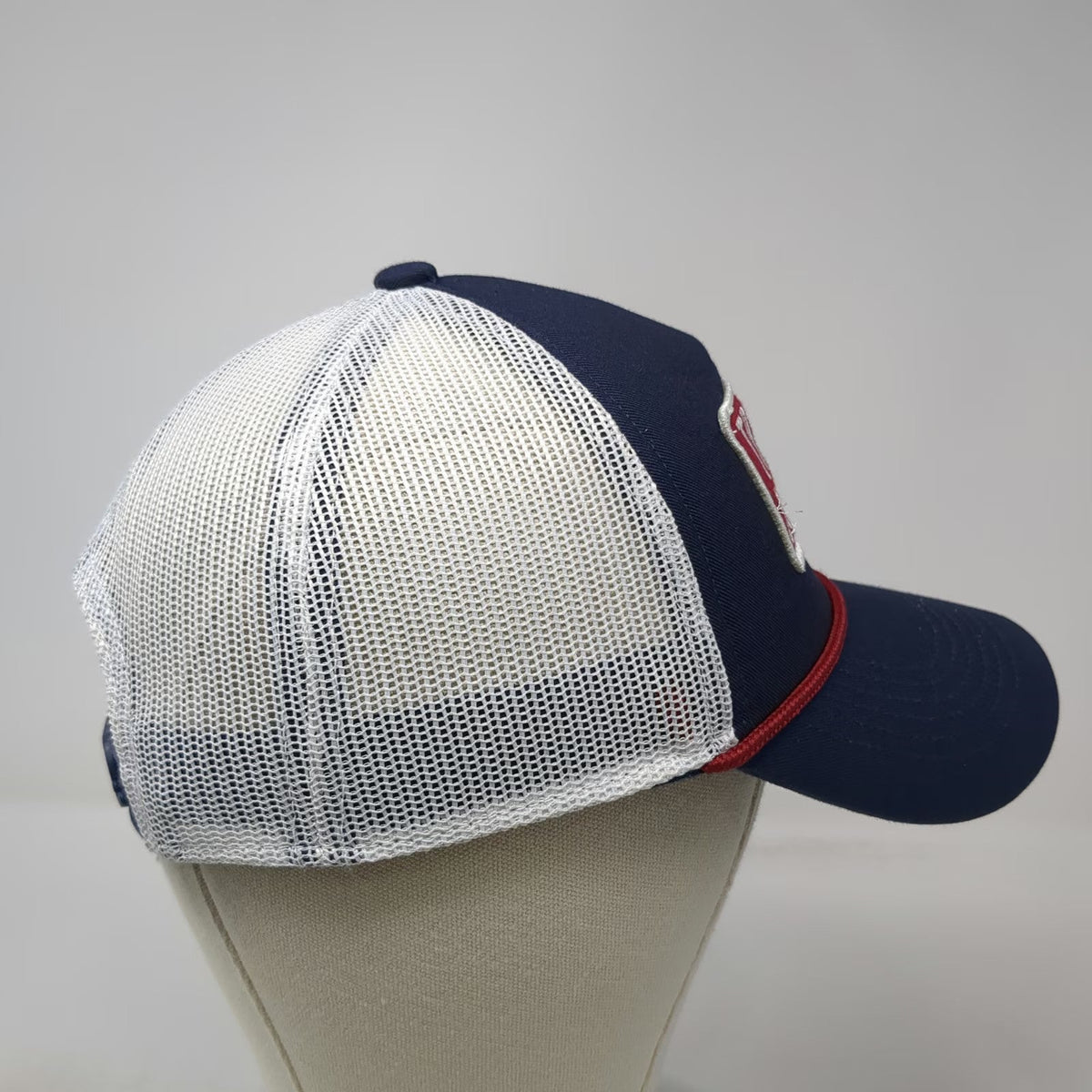 Outdoor Cap Tractor Supply Co Trucker Hat Blue One Size Rope Mesh Patch Snapback