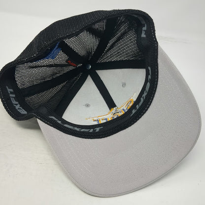 Port Authority Baseball Cap Gray Black XL Starr General Contracting Flexfit Hat