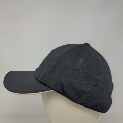 Port Authority Strapback Hat One Size Black Embroidered Green W Logo