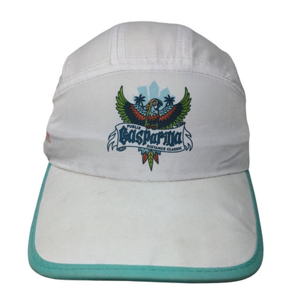 Publix Gasparilla Distance Classic Strapback Running Cap White OS Breathable