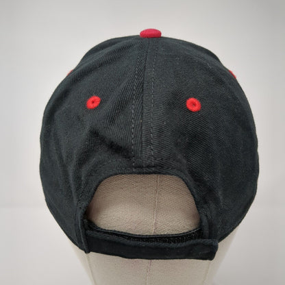 Central Bank of The Midwest Strapback Hat Black OS Adjustable Embroidered Otto