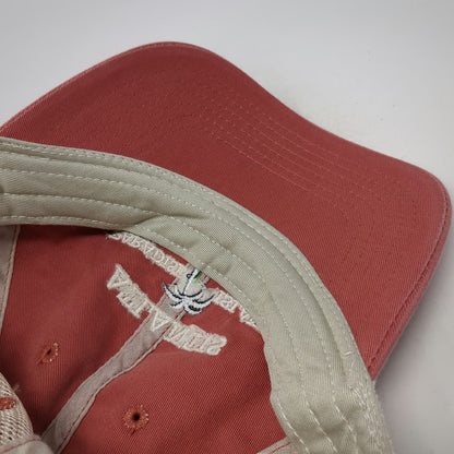 Legacy Trucker Hat Red Beige One Size Atlantis Paradise Island Bahamas Palm Tree