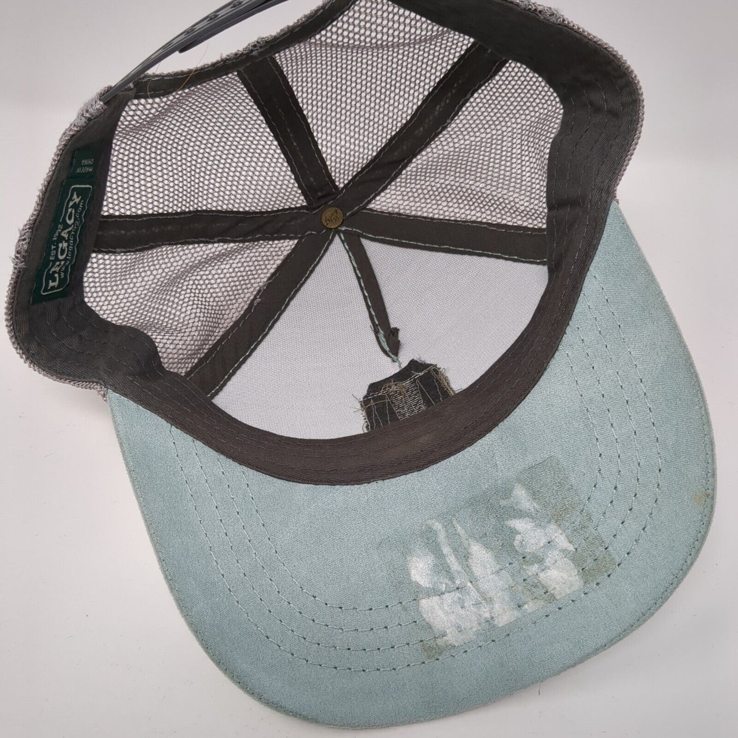 Red Fish Lake Lodge Snapback Trucker Hat Multi OS Adjustable Mesh Richardson