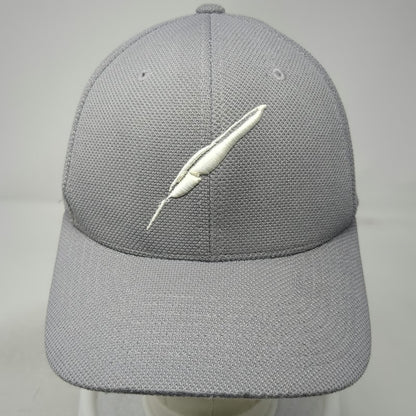 TravisMathew Baseball Cap Gray One Size Feather Fourteen Flexfit Athletic Hat