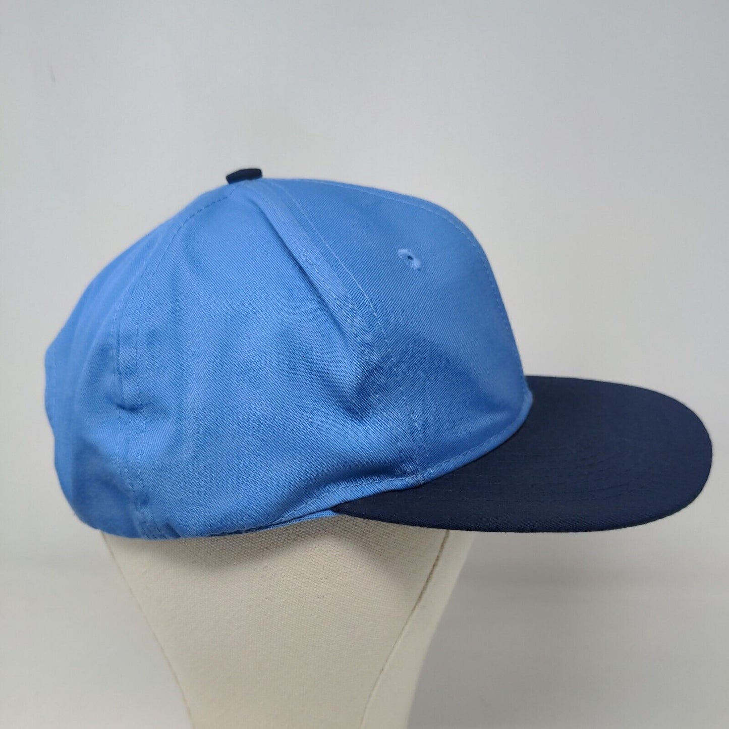 Designer Headwear Men's Snapback Hat Blue OSFA Two Hone Blank