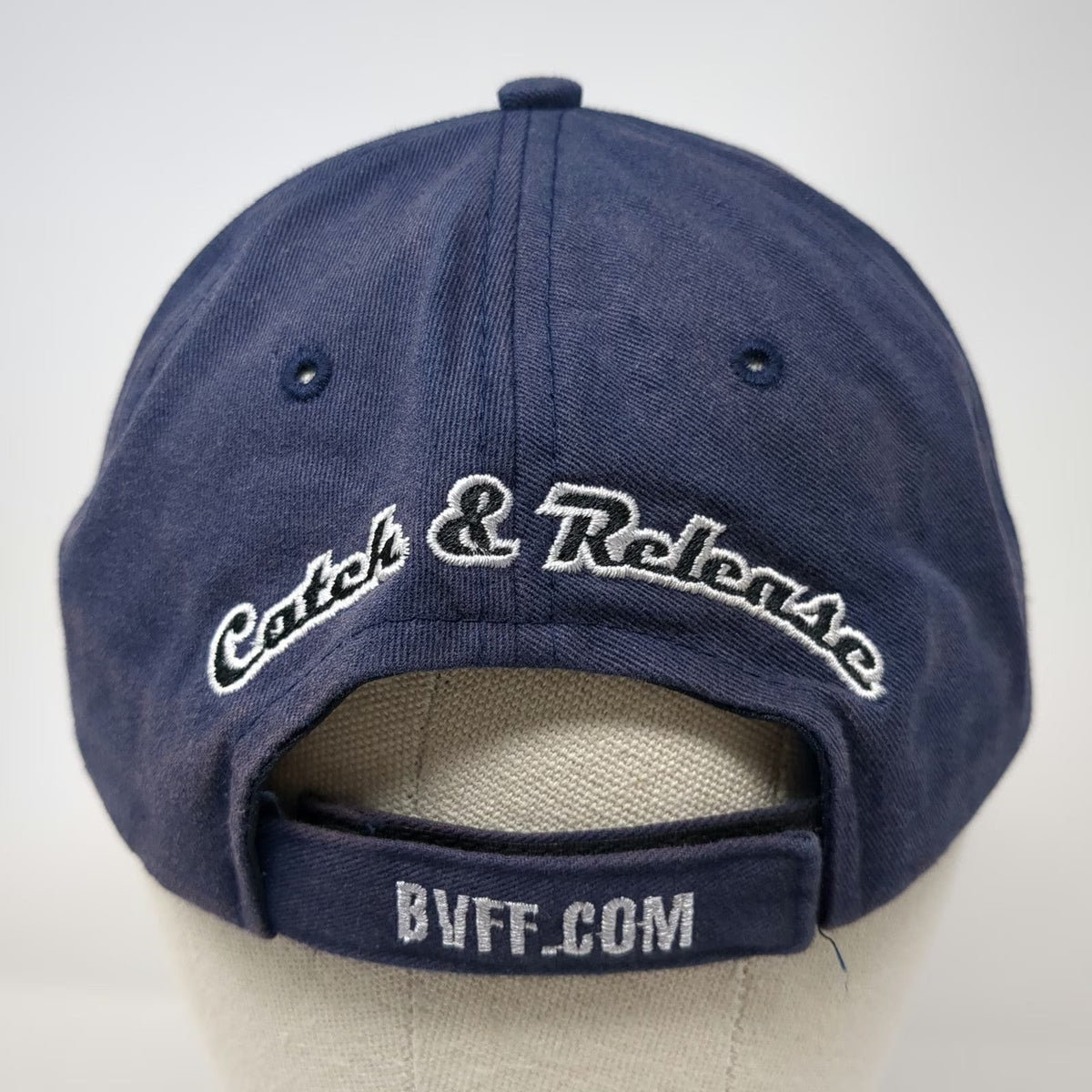 Buck's Bags Baseball Cap Blue One Size Western Idaho Fly Fishing Expo 2012 Hat