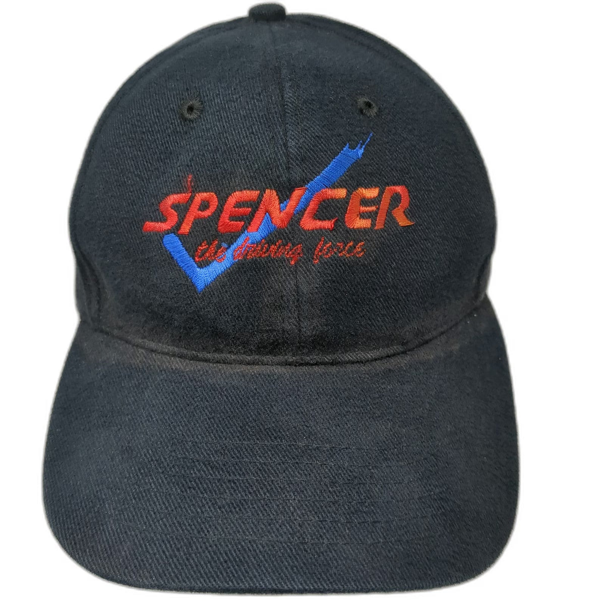 Cotton Deluxe Baseball Cap Black Red Blue One Size Spencer Driving Force hat
