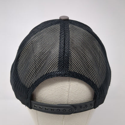 Atkinson's Mirror & Glass Snapback Trucker Hat Gray One Size Mesh Back