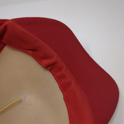 Nissei Injection Molding Machines Snapback Trucker Hat Red One Size Mesh Back