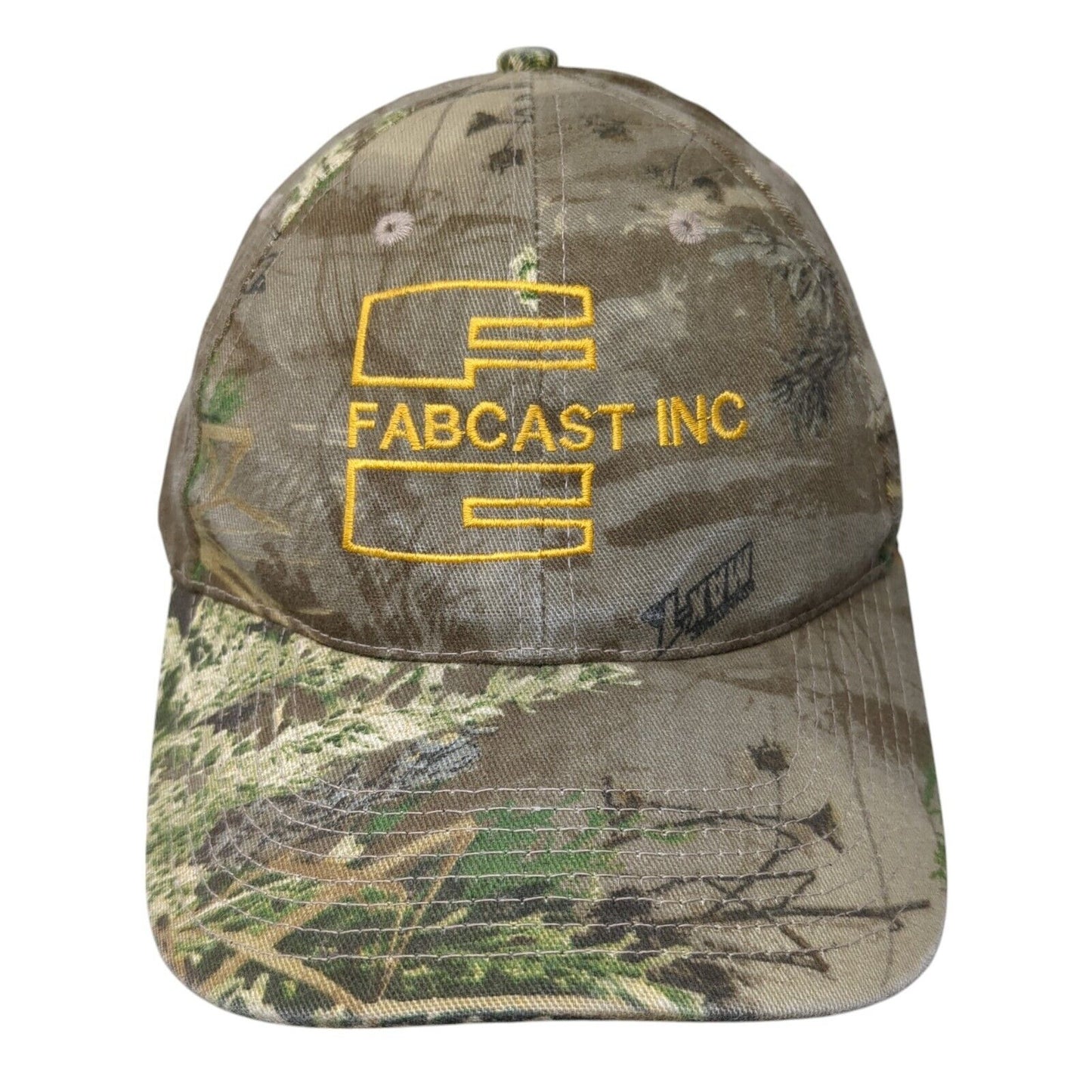 Fabcast Inc Strapback Hat Camo One Size Adjustable Embroidered Hunting