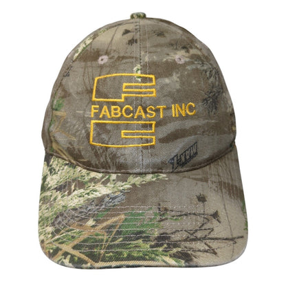 Fabcast Inc Strapback Hat Camo One Size Adjustable Embroidered Hunting