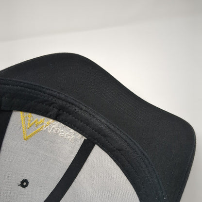 Moser Electric Snapback Trucker Hat Black One Size Mesh Back Sport-Tek