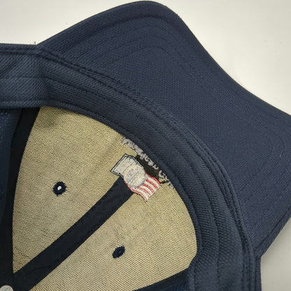 Pukka American Golf Hat Blue One Size Baseball Cap Strapback Embroidered Logo