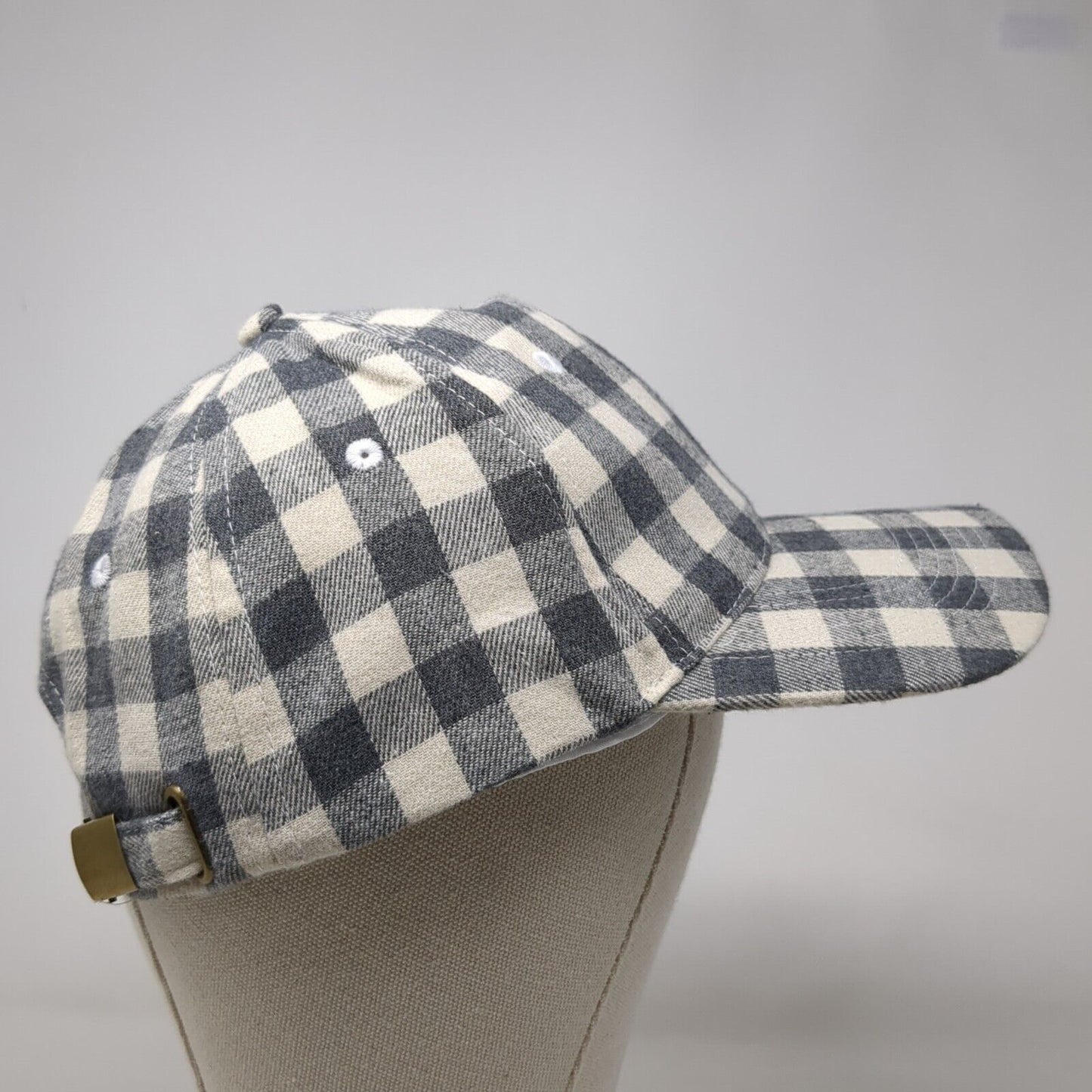 Cocus Pocus Slideback Hat Multicolor One Size Buffalo Plaid Check