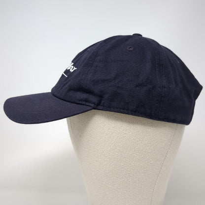 MarineMax Boat Yacht Blue Baseball Cap One Size Slideback Hat Embroidered Logo