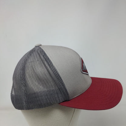 Hurley Patch Snapback Mesh Back Trucker Hat Multi One Size Colorblock