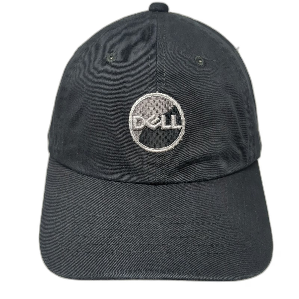 Headmaster Dell Logo Black Baseball Cap One Size Strapback Hat Cotton Computer
