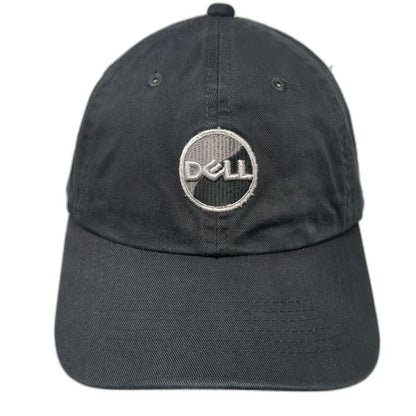 Headmaster Dell Logo Black Baseball Cap One Size Strapback Hat Cotton Computer
