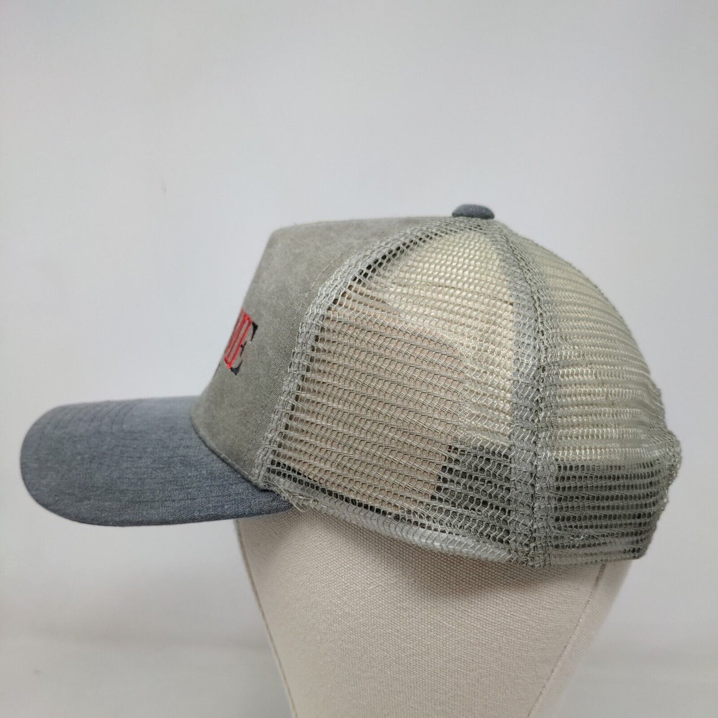 Cobra Men's Snapback Mesh Back Hat Tan Embroidered The Pregame Podcast Logo
