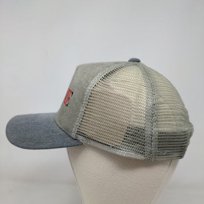 Cobra Men's Snapback Mesh Back Hat Tan Embroidered The Pregame Podcast Logo